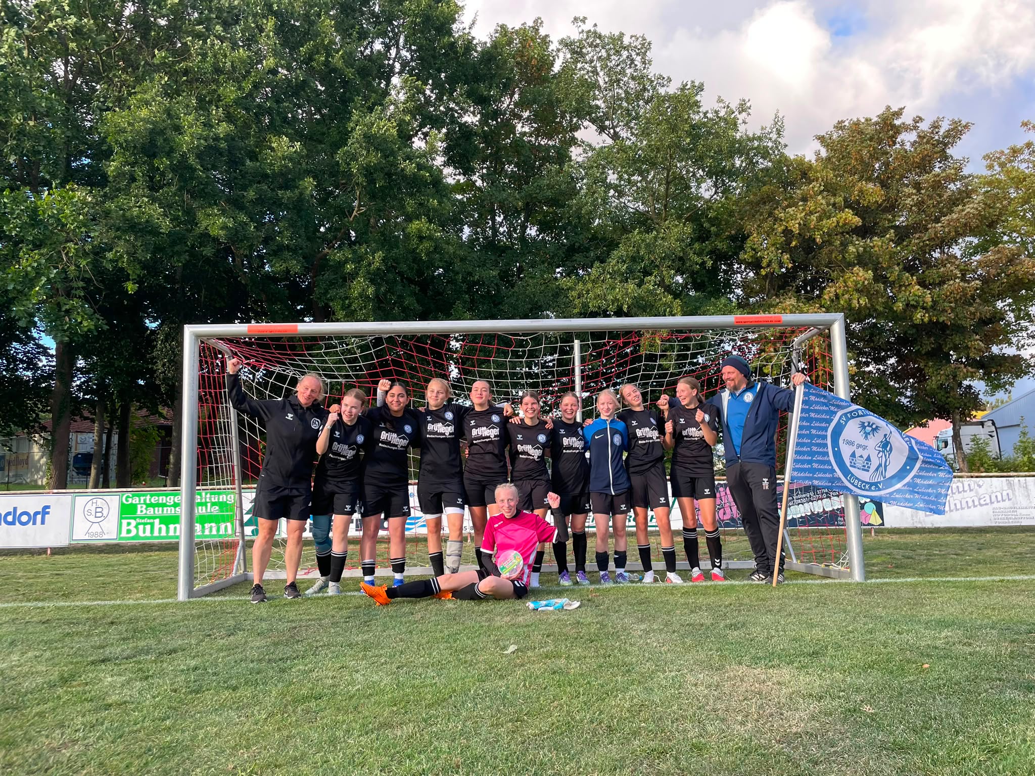 Mannschaftsfoto B-Juniorinnen